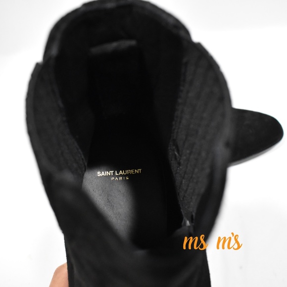 NIB Yves SAINT LAURENT YSL Suede Chelsea Boots main image 7